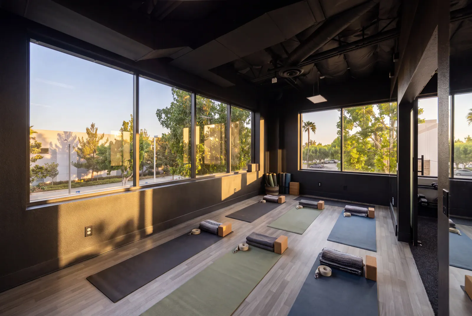 Yoga Classroom & Stretching Area